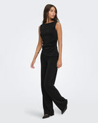 JDY Bukse Kashmere Loose - Black