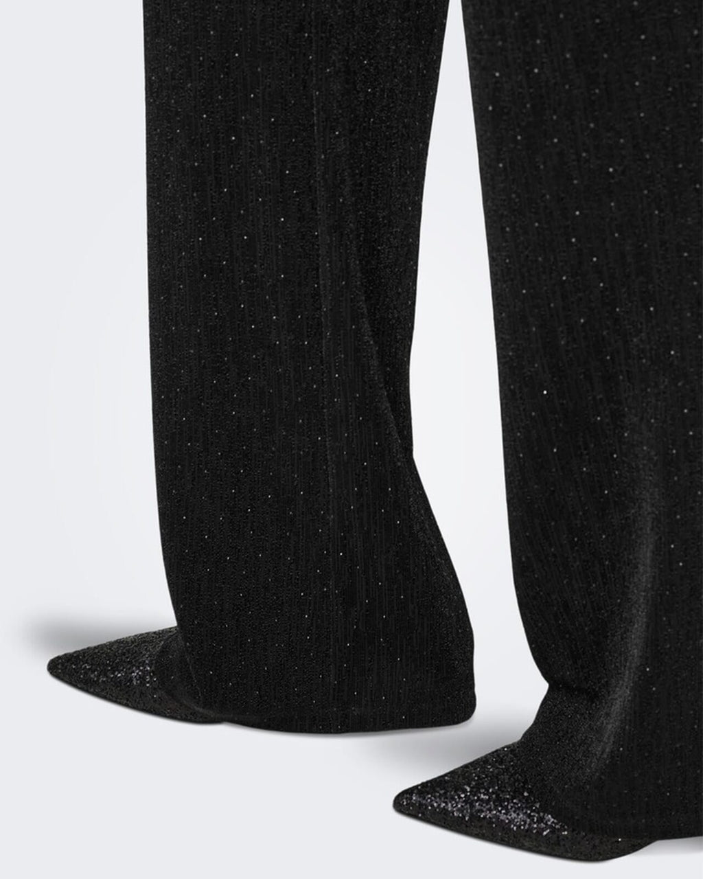 JDY Bukse Kashmere Loose - Black