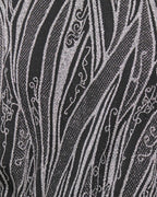 JDY Kjole Kiwi 2/4 O-neck - Black/ Silver Glitter