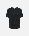 JDY Topp Kiwi S/S O-neck - Black Glitter