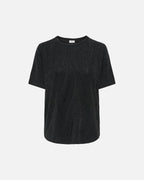JDY Topp Kiwi S/S O-neck - Black Glitter
