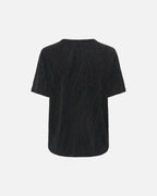 JDY Topp Kiwi S/S O-neck - Black Glitter
