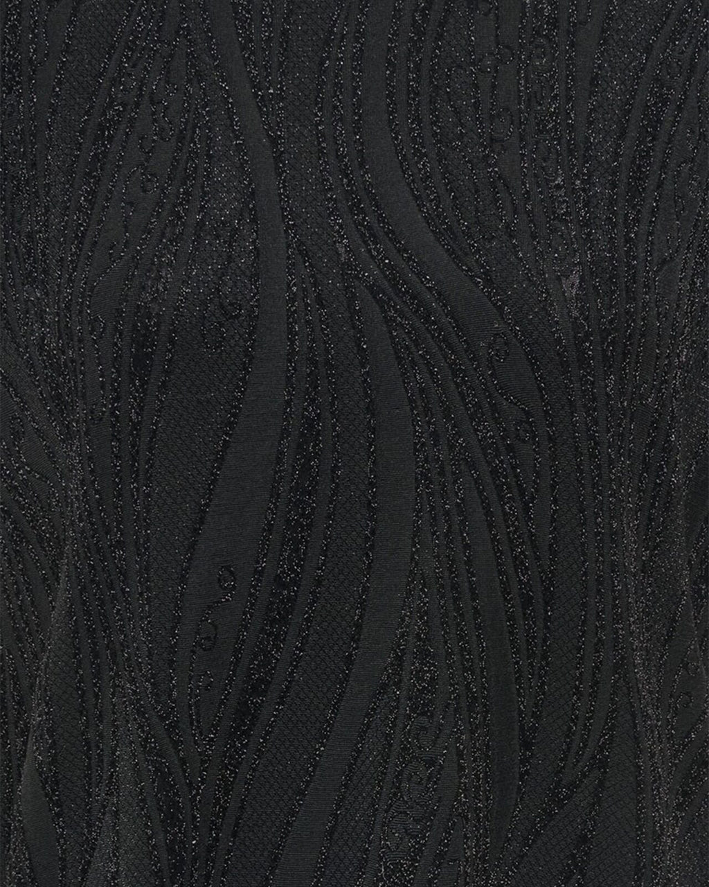 JDY Topp Kiwi S/S O-neck - Black Glitter