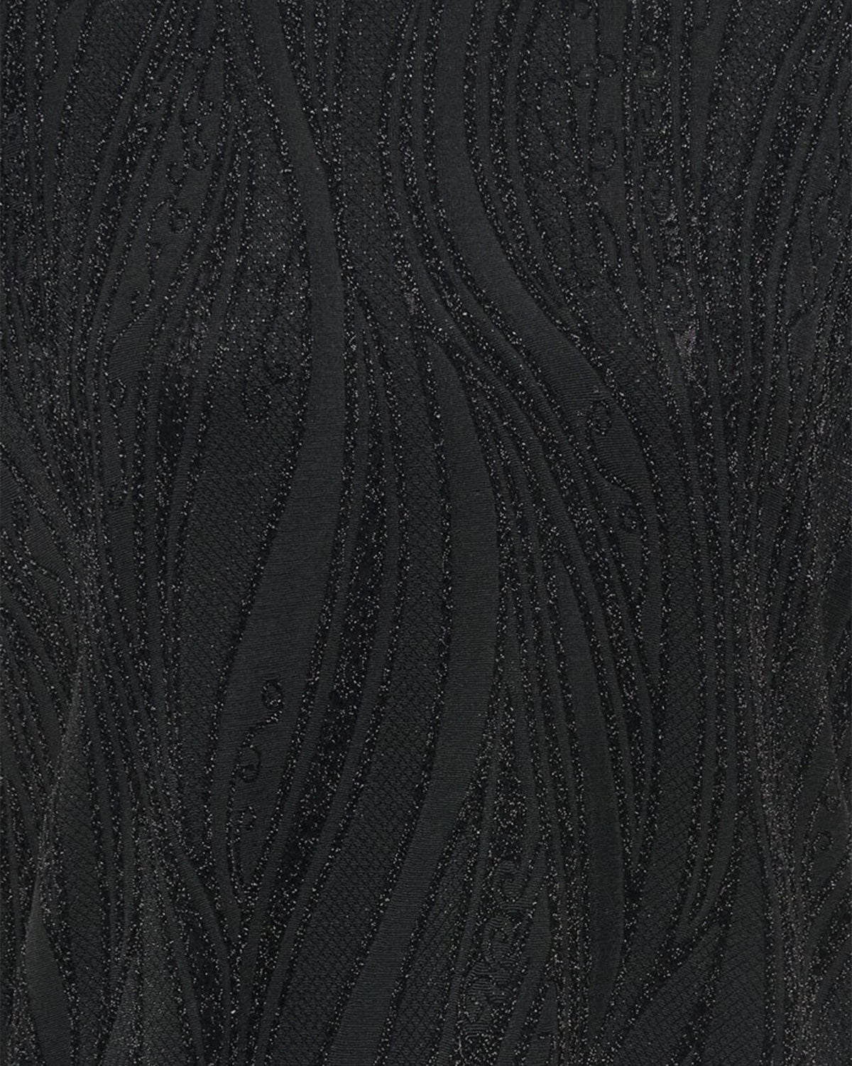 JDY Topp Kiwi S/S O-neck - Black Glitter