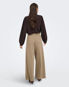 JDY Bluse Rachel Life L/S Pintuck - Chocolate Plum