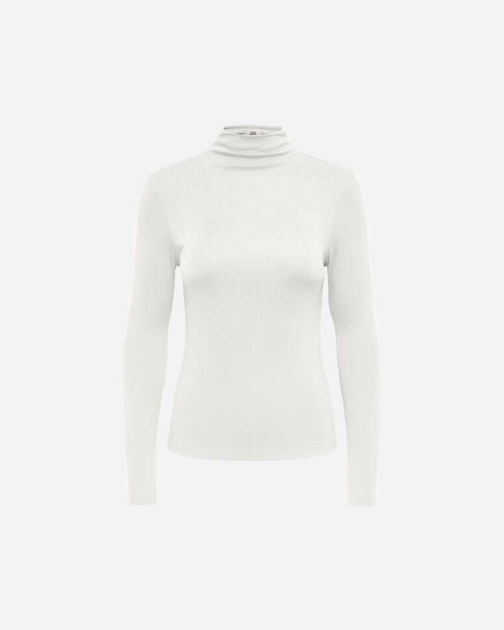 JDY Topp Tallis L/S Thunell Neck - Cloud Dancer