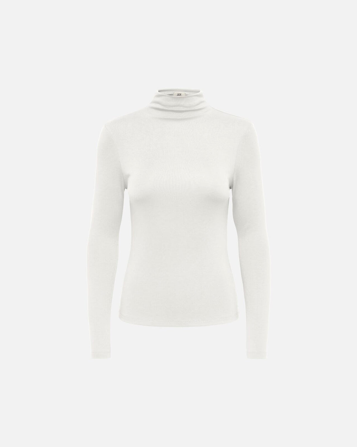 JDY Topp Tallis L/S Thunell Neck - Cloud Dancer