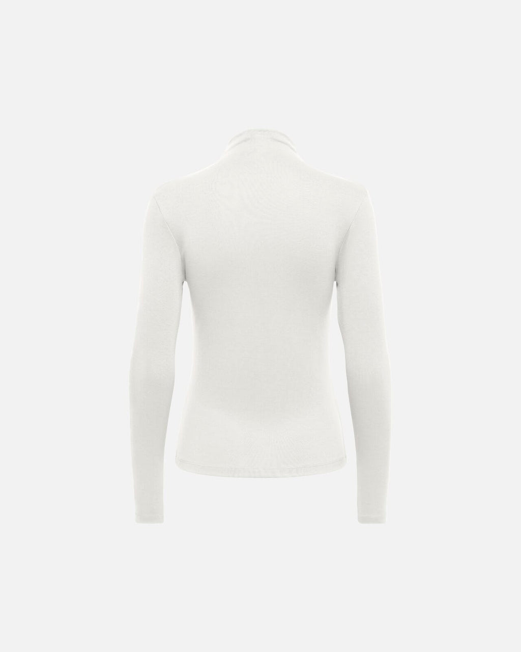 JDY Topp Tallis L/S Thunell Neck - Cloud Dancer