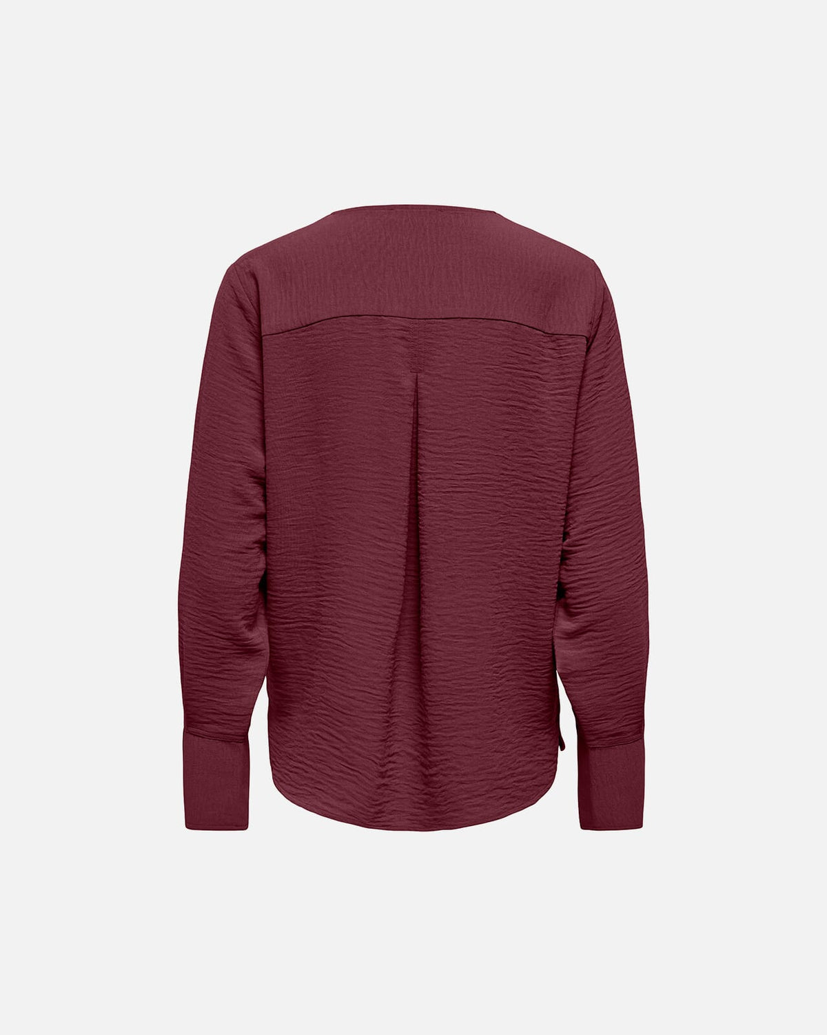 JDY Bluse Lion L/S V-neck - Windsor Wine