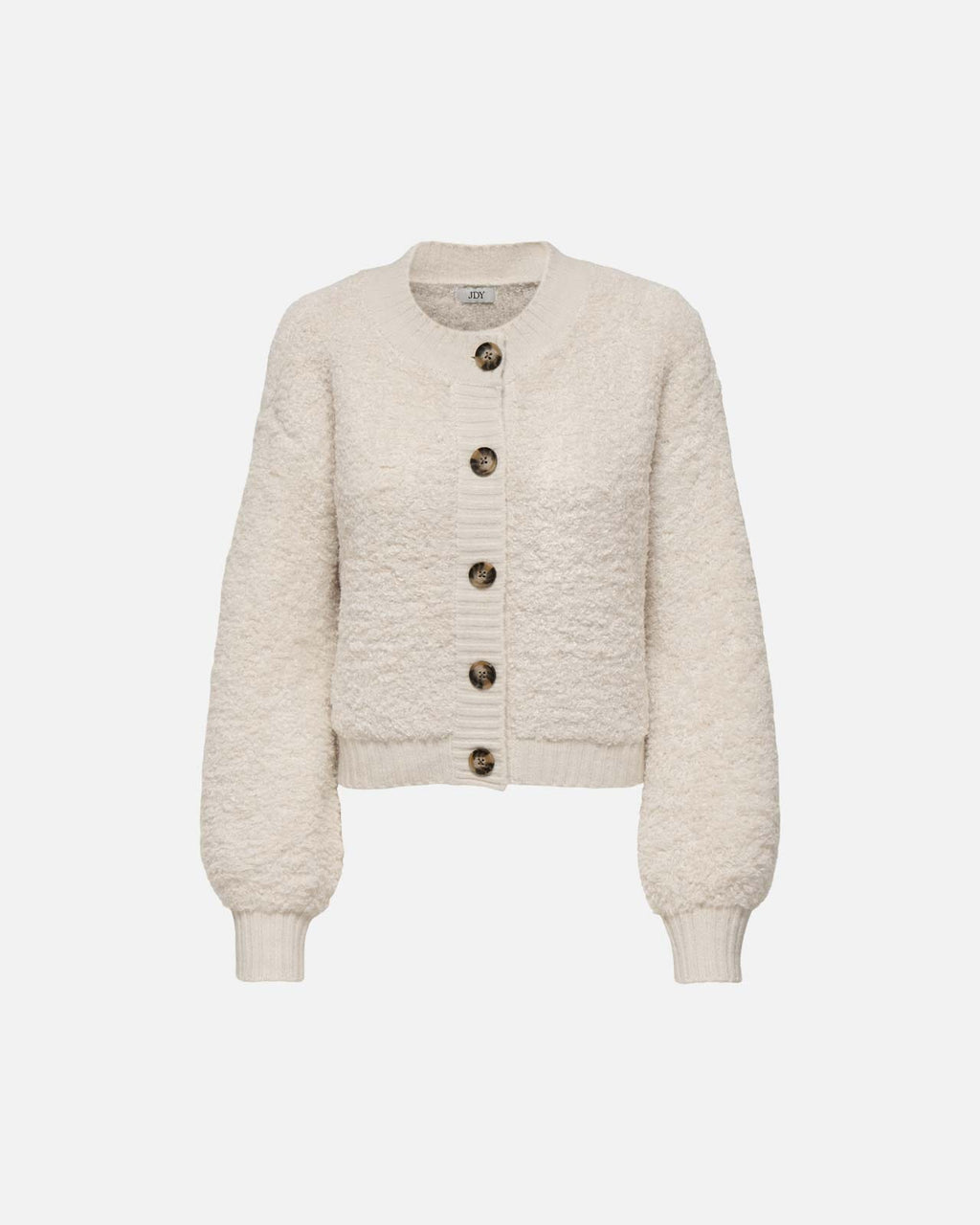 JDY Cardigan Eira Life L/S O-neck - Birch