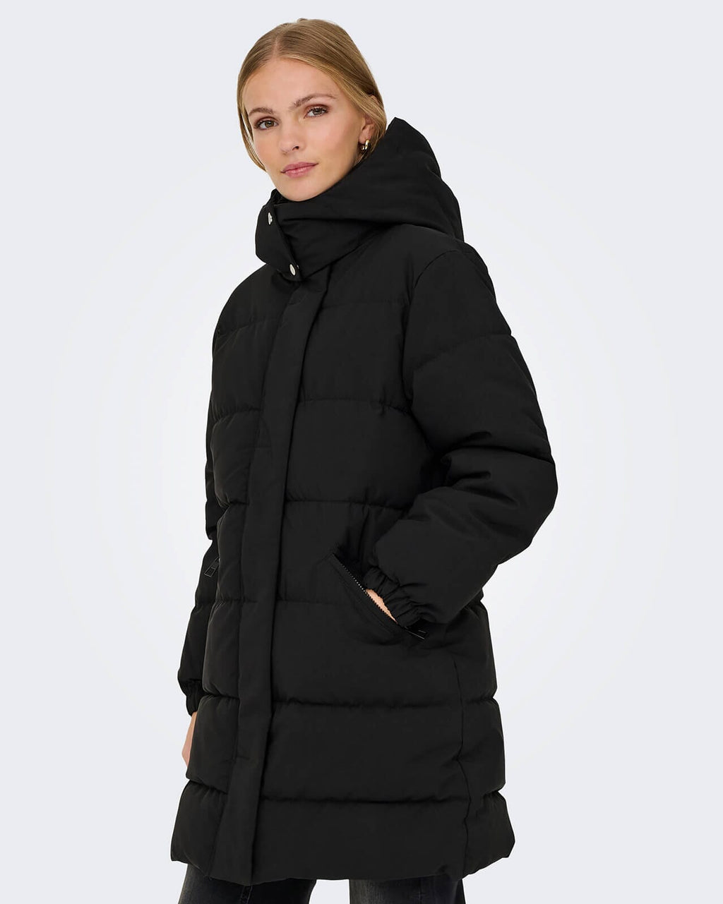 JDY Boblejakke Aja Flotte Padded Jacket - Black