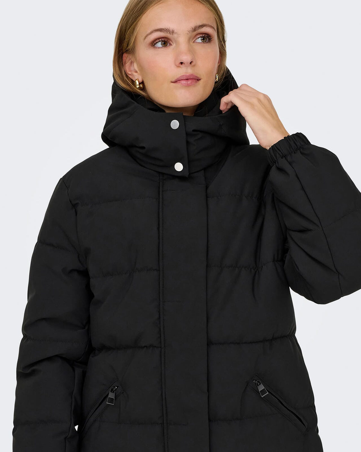 JDY Boblejakke Aja Flotte Padded Jacket - Black