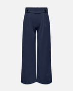 JDY Bukse Geggo New Long - Black Iris/ Black Buttons