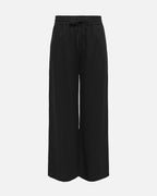 JDY Linbukse Say HighWaist Linen Wide Pant - Black