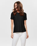 JDY Topp Cathinka S/S - Black