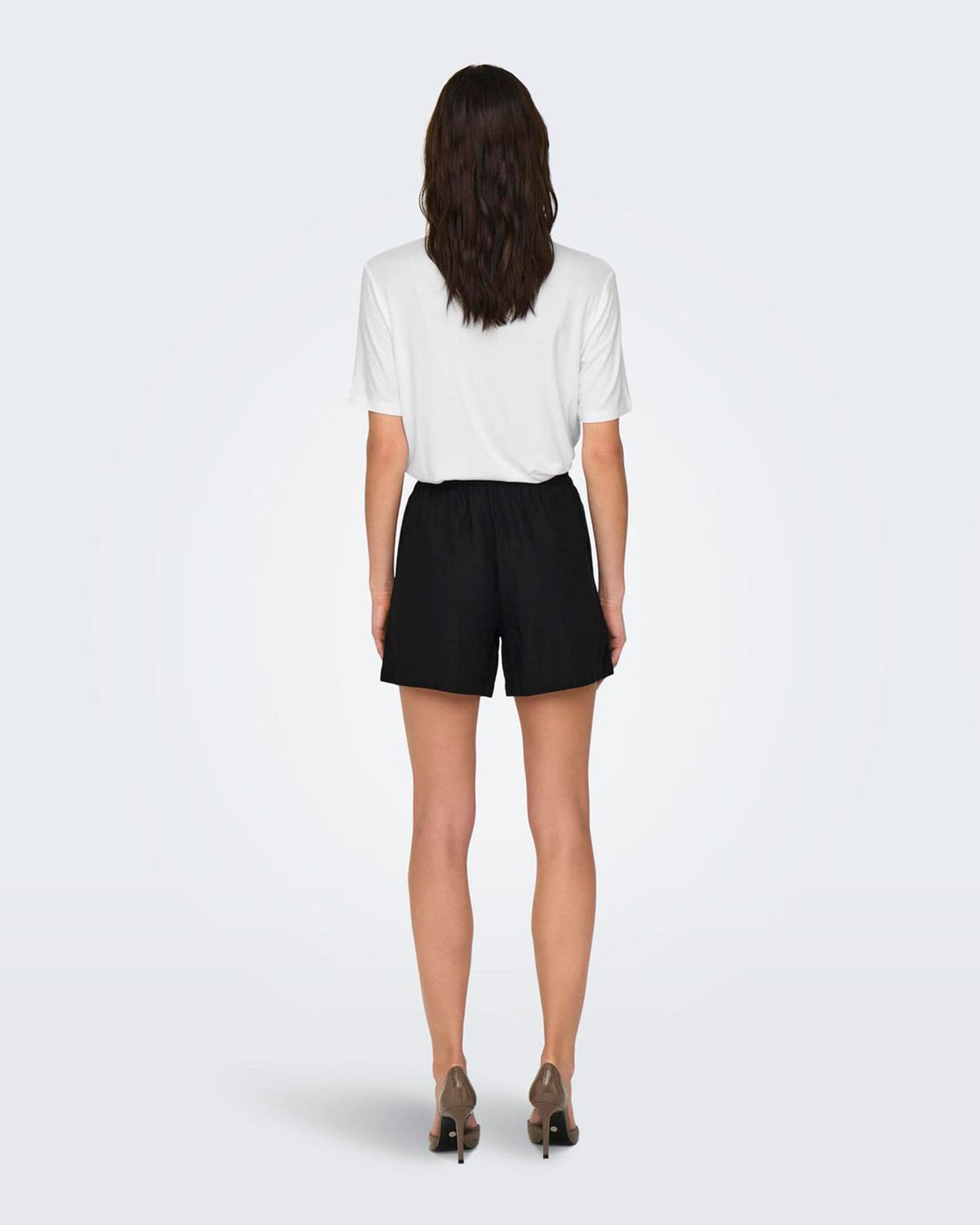 JDY T-skjorte Mila S/S O-neck Top - White