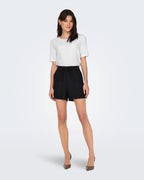 JDY T-skjorte Mila S/S O-neck Top - White