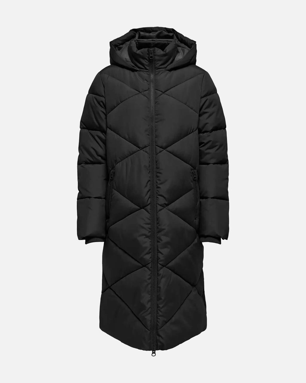 JDY Boblejakke Vista Life Padded Hood Jacket - Black