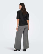 JDY Topp Carla Cathinka S/S - Black