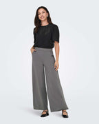 JDY Topp Carla Cathinka S/S - Black