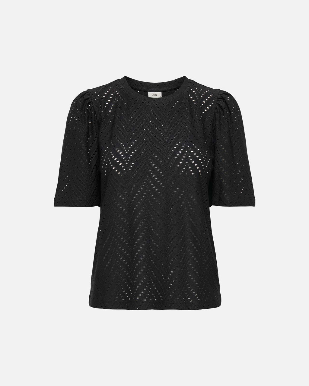 JDY Topp Carla Cathinka S/S - Black