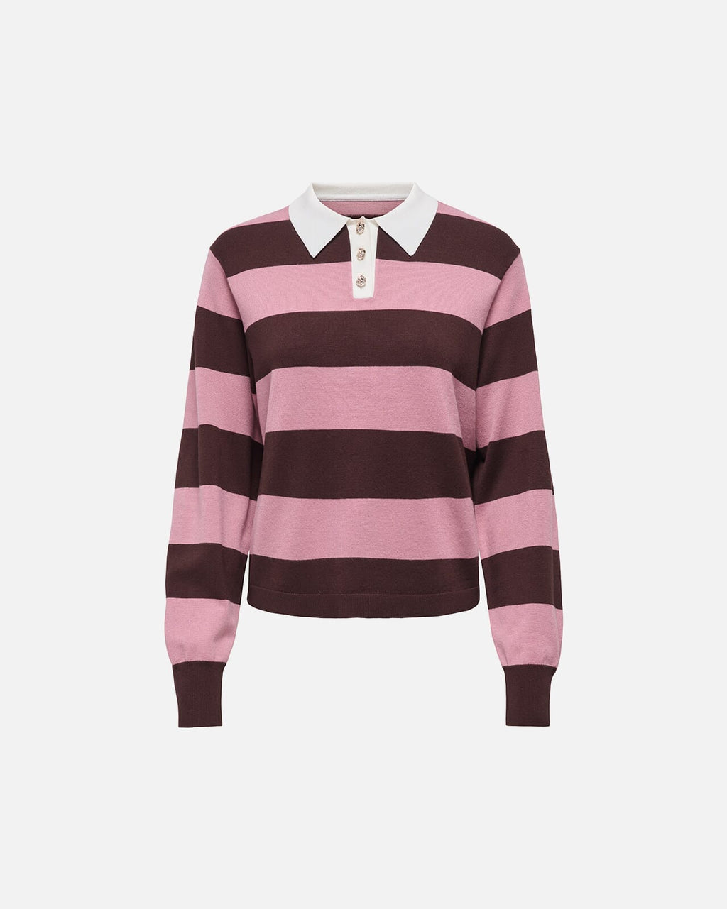 JDY Genser Naima Polo - Chicory Coffee/ W. lilas