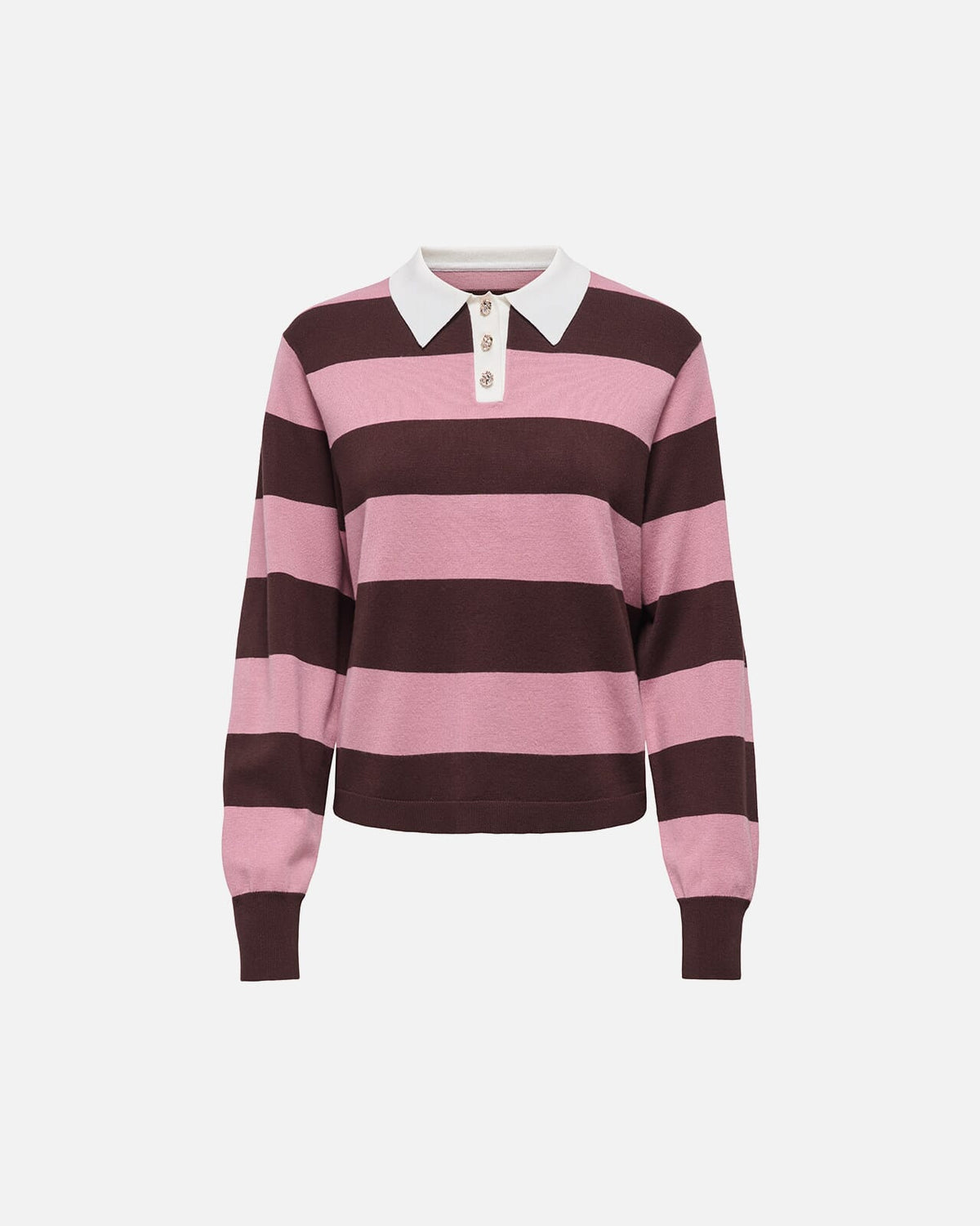 JDY Genser Naima Polo - Chicory Coffee/ W. lilas
