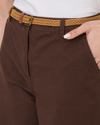 JDY Bermudashorts Chicgo MW Bermuda - Chicory Coffee