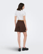 JDY Bermudashorts Chicgo MW Bermuda - Chicory Coffee