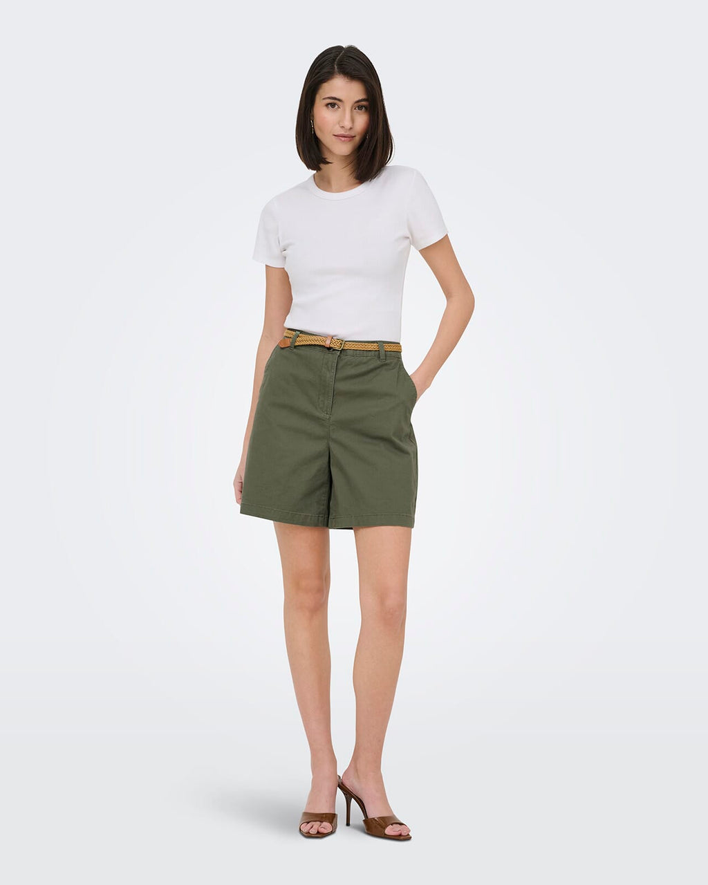 JDY Bermudashorts Chicgo MW Bermuda - Kalamata