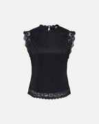 JDY Blondetopp Lotas S/L Lace - Black