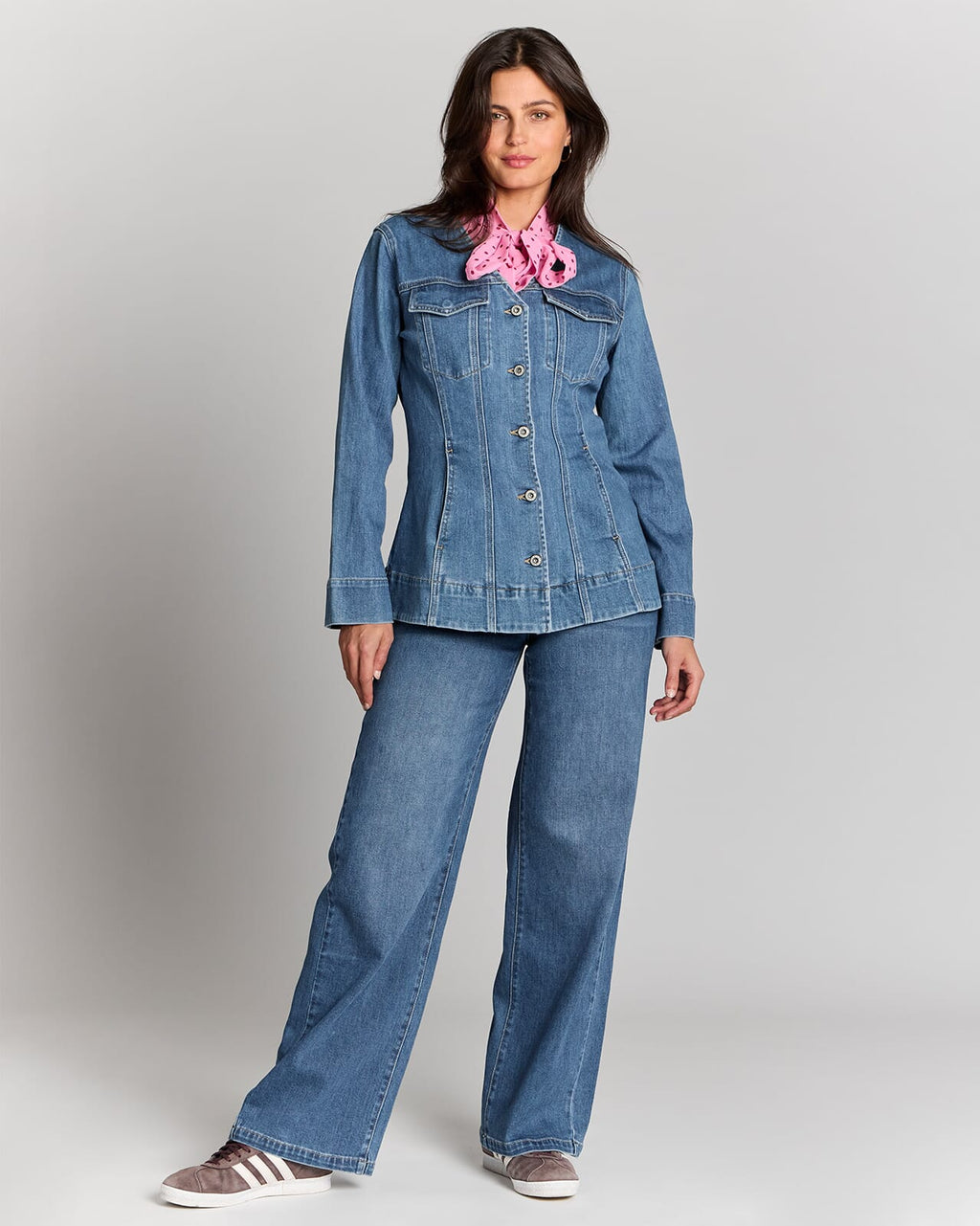 FLOYD Denimjakke Perdie - Medium J. Blue
