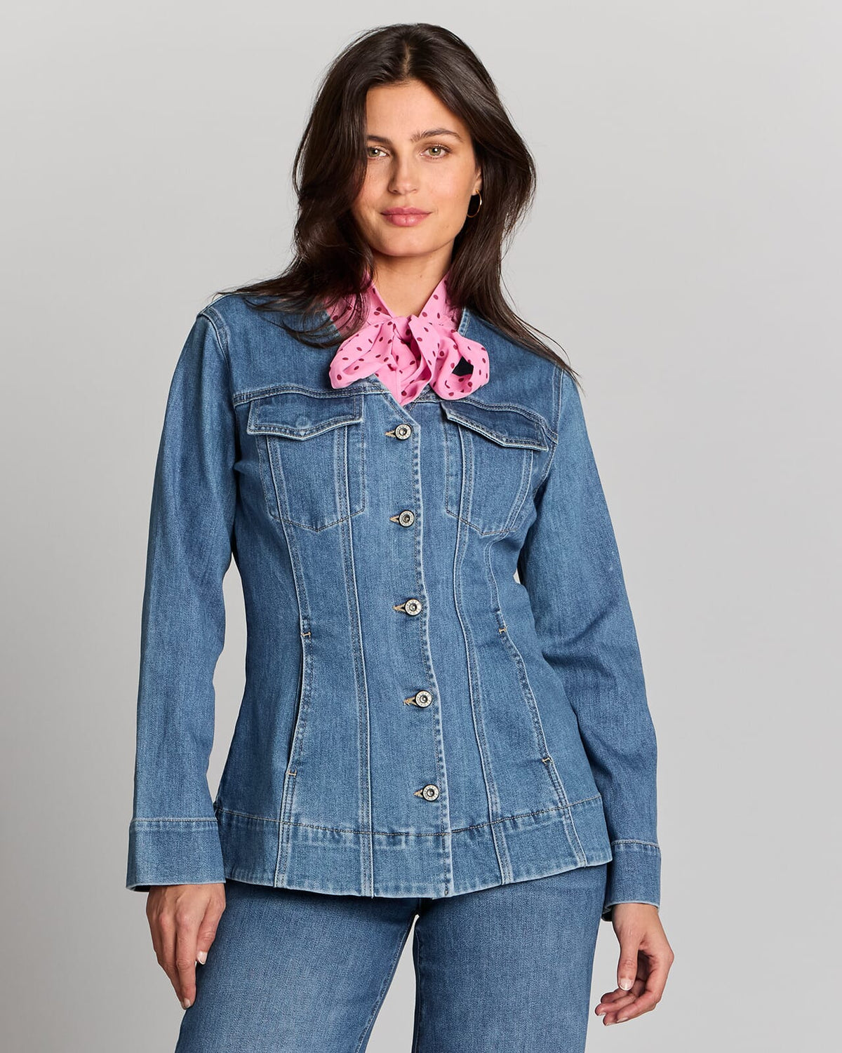 FLOYD Denimjakke Perdie - Medium J. Blue