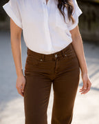 Floyd Jeans Annika Classic Cotton 5790 - Dark Caramel