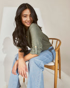 FLOYD Bluse Erica Lin - Army Green