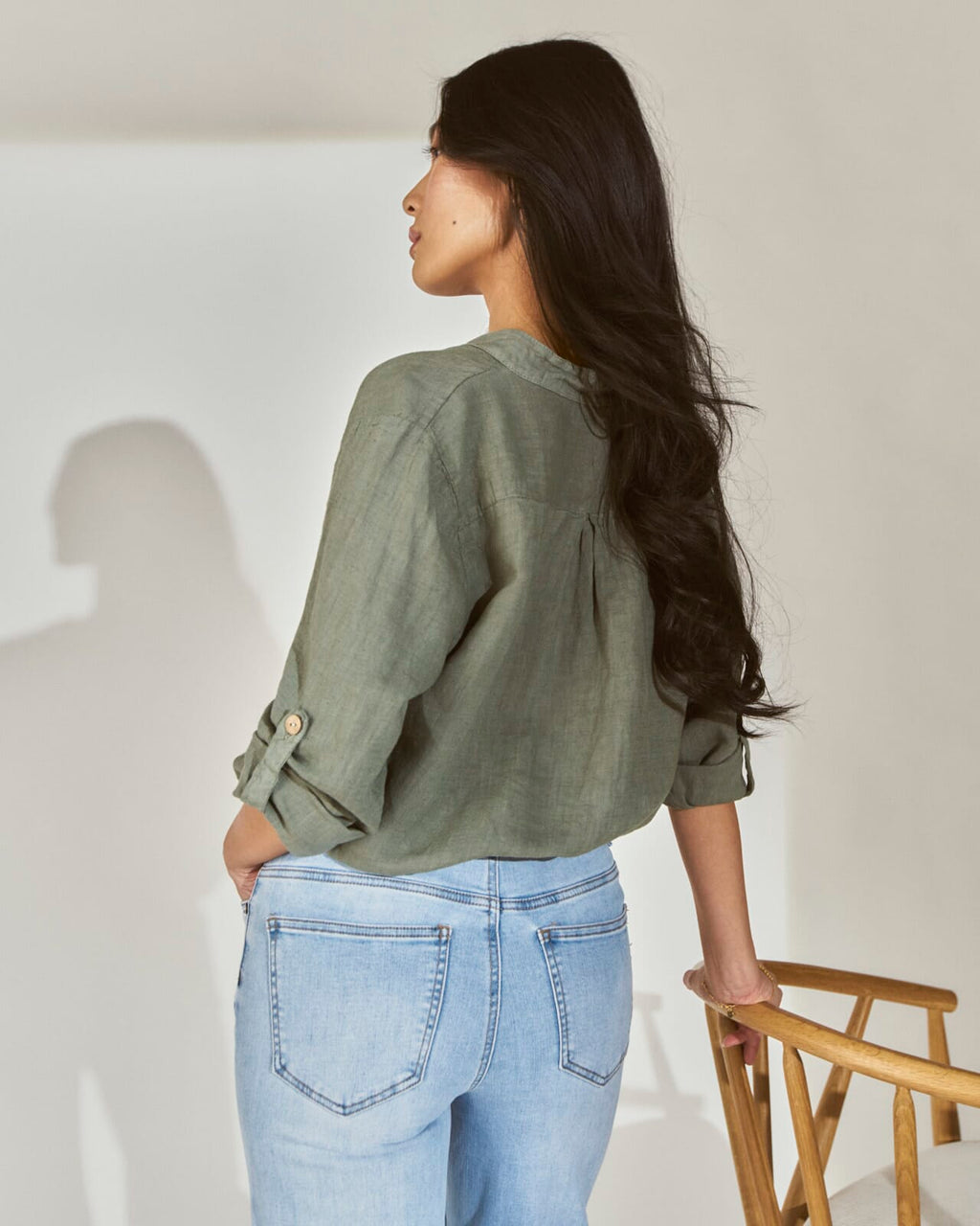FLOYD Bluse Erica Lin - Army Green