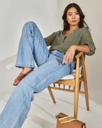 FLOYD Bluse Erica Lin - Army Green
