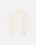 KAFFE Topp Lizza Argyle Pullover - Chalk