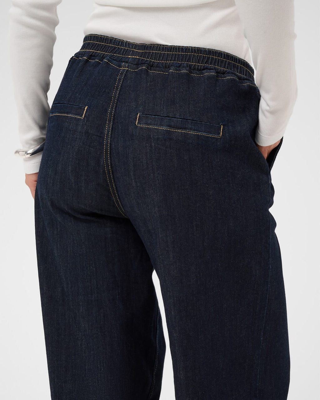 KAFFE Jeans Molly Denim Pant - Raw Blue Denim