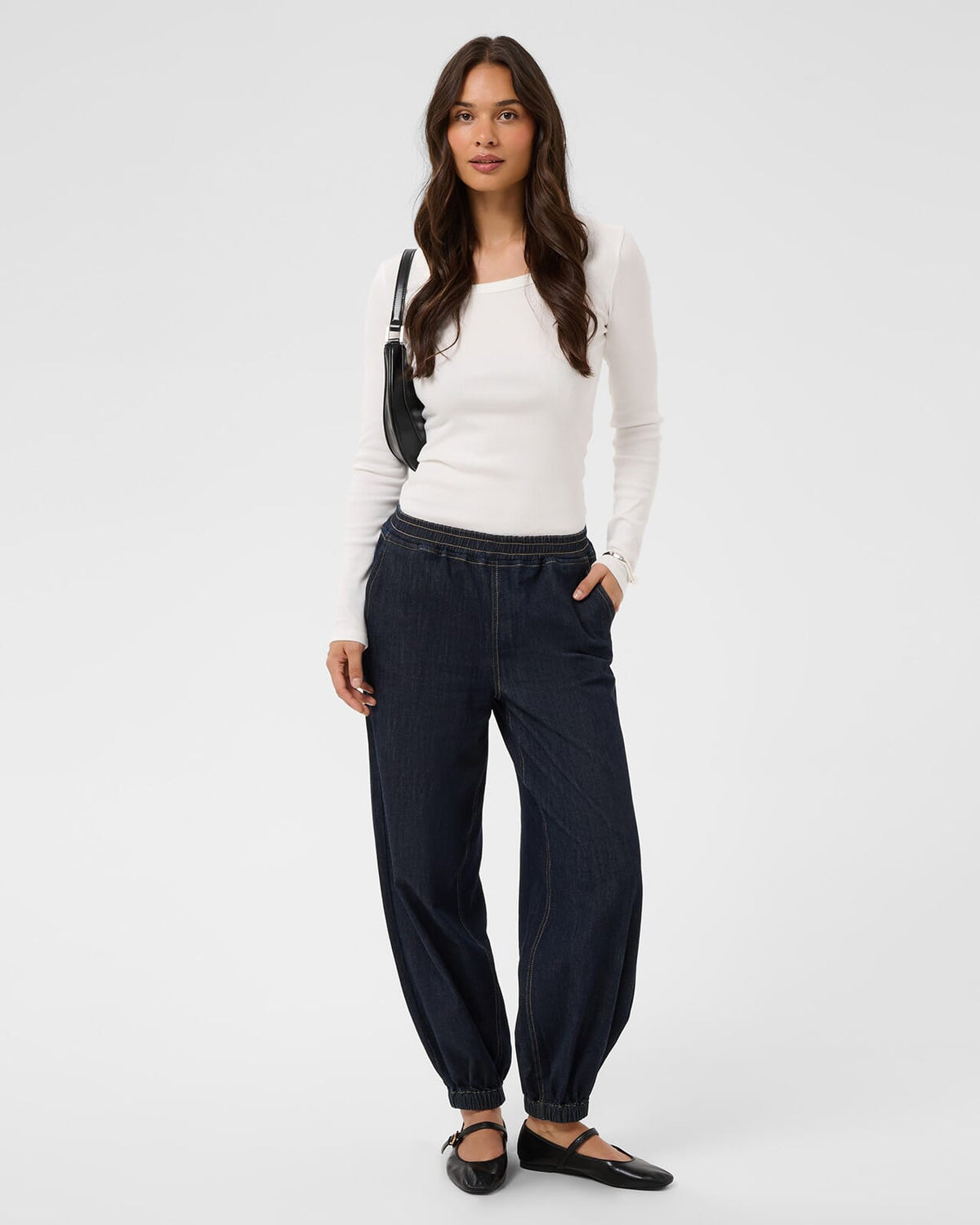 KAFFE Jeans Molly Denim Pant - Raw Blue Denim
