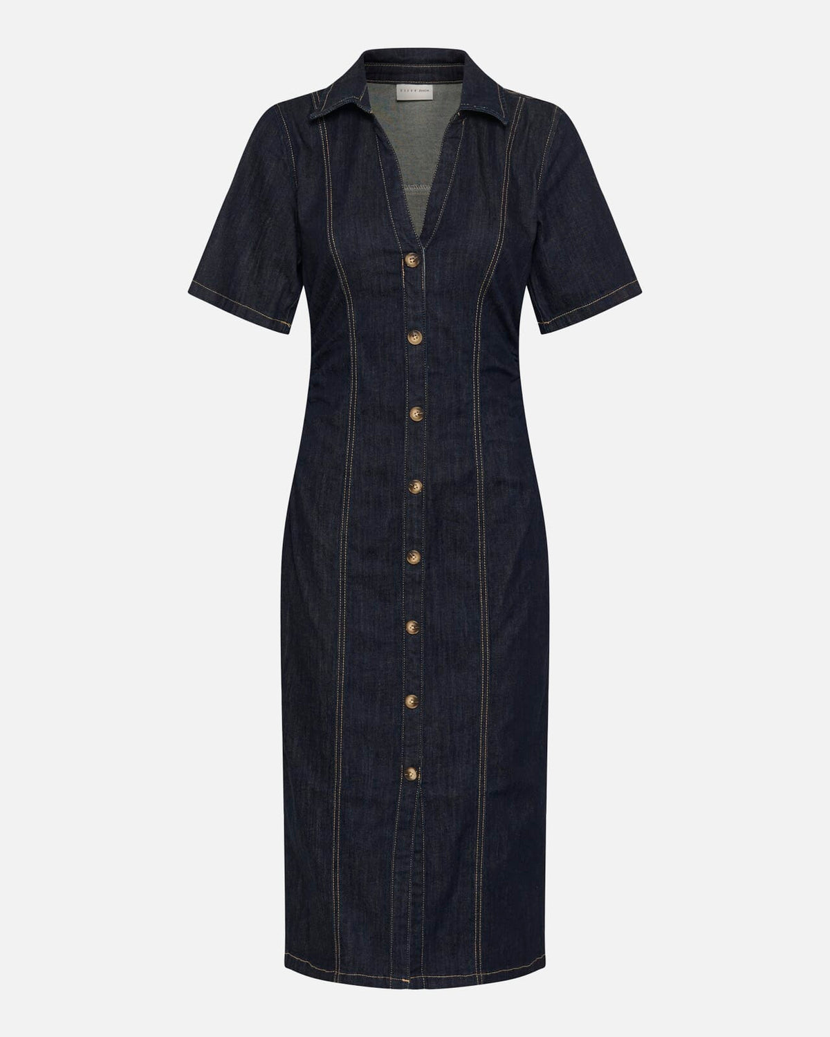 KAFFE Denimkjole Molly Denim - Raw Blue Denim