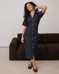 KAFFE Denimkjole Molly Denim - Raw Blue Denim