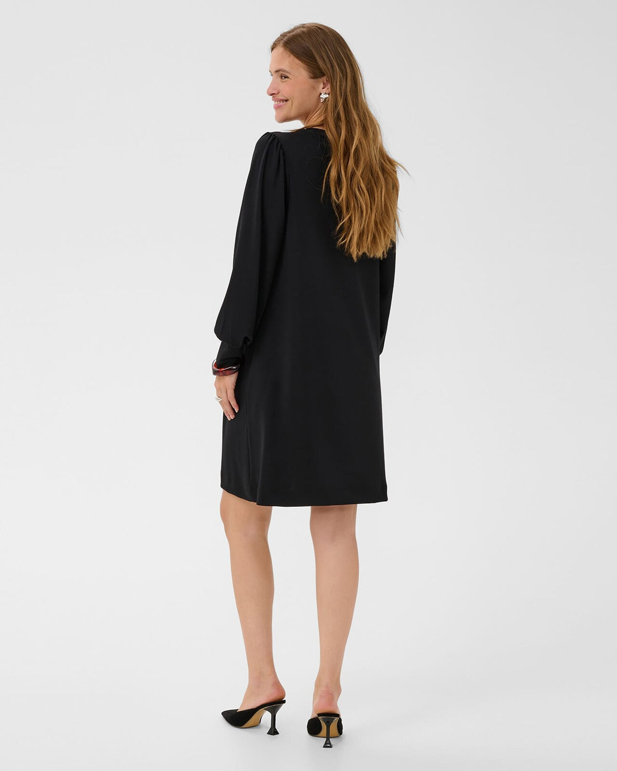 KAFFE Kjole Annie - Black Deep