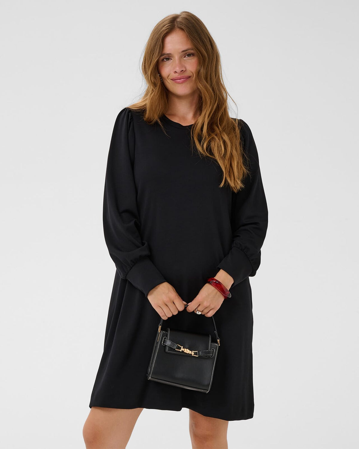 KAFFE Kjole Annie - Black Deep