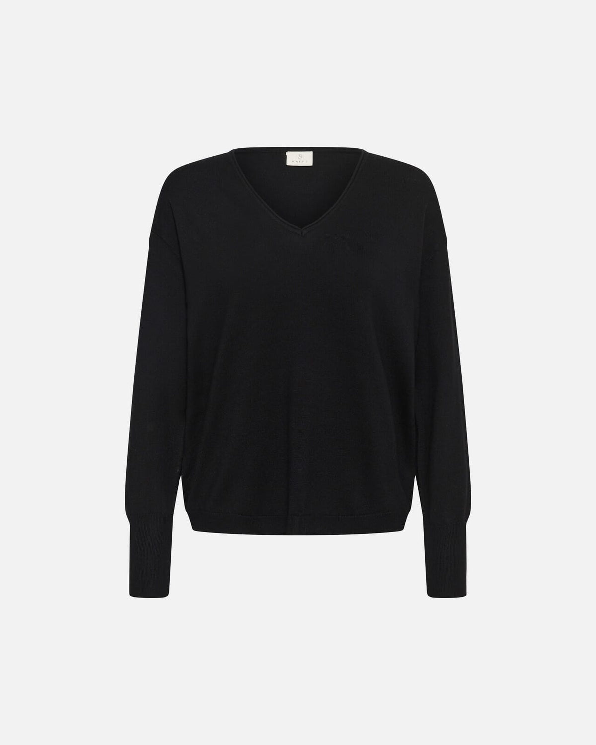 KAFFE Genser Lizza Mai - Black Deep