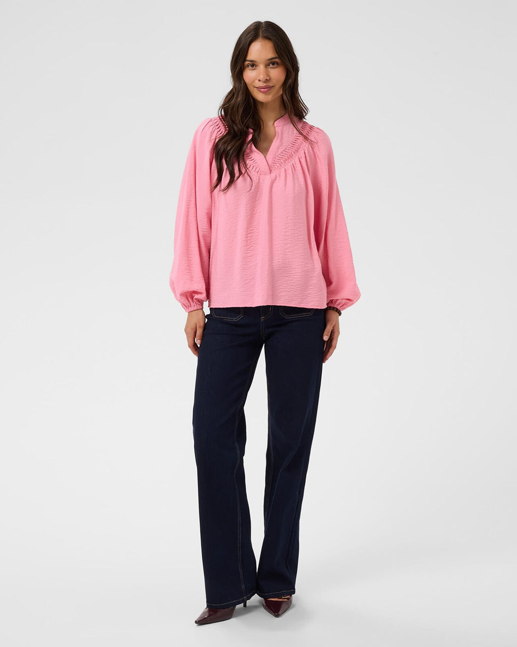 KAFFE Bluse Gilda - Wild Rose