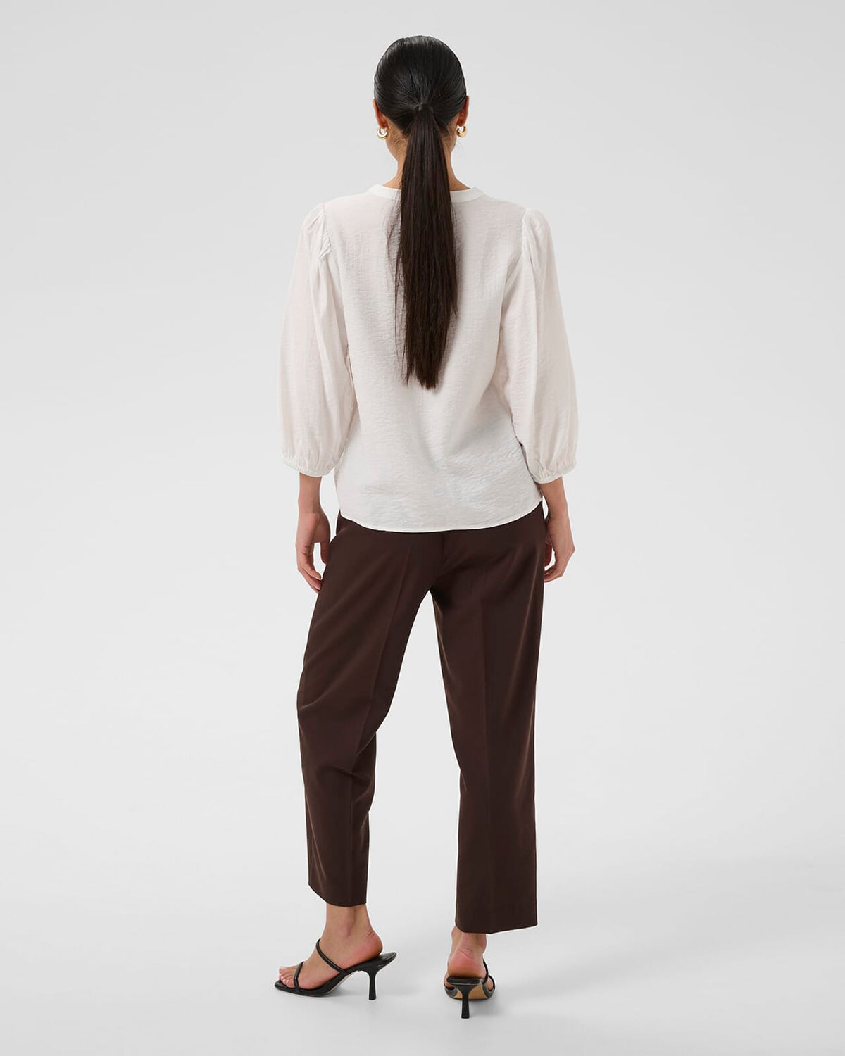 KAFFE Bluse Alberta - Chalk