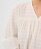 KAFFE Bluse Missie Blouse - Chalk