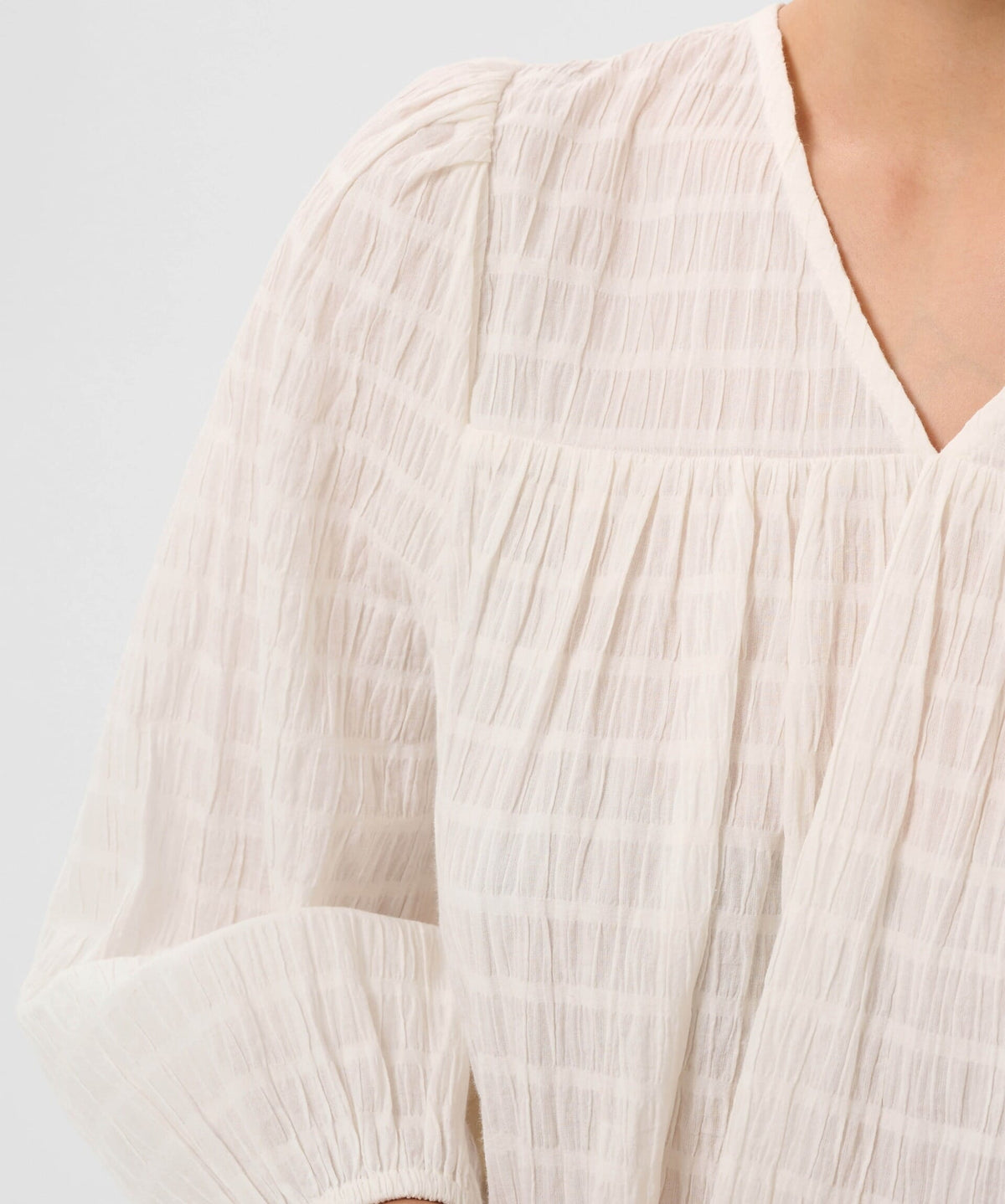 KAFFE Bluse Missie Blouse - Chalk