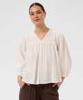 KAFFE Bluse Missie Blouse - Chalk